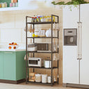 Meuble Cuisine 5 Étages Ajustable pour Micro-ondes | MaxiSpace