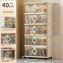 Meuble de Rangement Salon Portes Coulissantes Compartiments | Modulomax