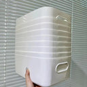 Lot de 10 Boîtes de Rangement avec Couvercle Plastique | OrganizeHome