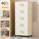 Meuble de Rangement Salon Portes Coulissantes Compartiments | Modulomax