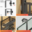 Organiseur de Placard 10 Niveaux Acier pour Porte de Cuisine | SpaceMax