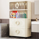 Meuble de Rangement Salon Portes Coulissantes Compartiments | Modulomax